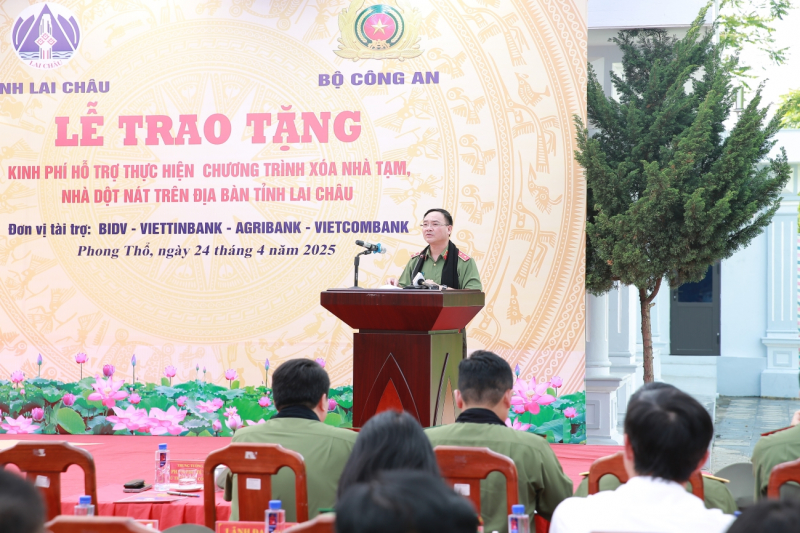 Dựng mái ấm giữa đại ngàn – Hành trình yêu thương của người lính Công an -0