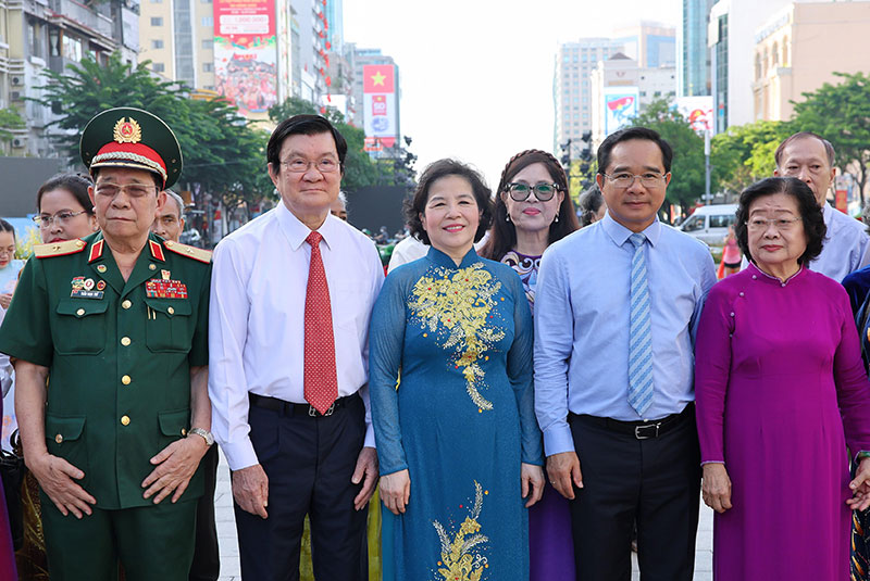 Anh hùng Mai Kiều Liên được vinh danh cá nhân tiêu biểu dịp 50 năm thống nhất đất nước -0