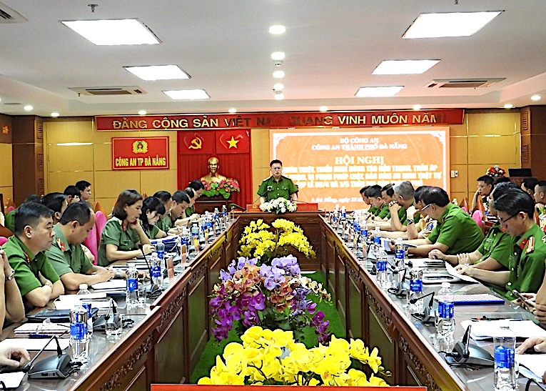Công an Đà Nẵng triển khai công tác đảm bảo an ninh, an toàn dịp lễ 30/4, 01/5 -0
