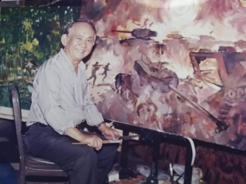 Di sản nghệ thuật của chiến sĩ - họa sĩ Huỳnh Phương Đông -0