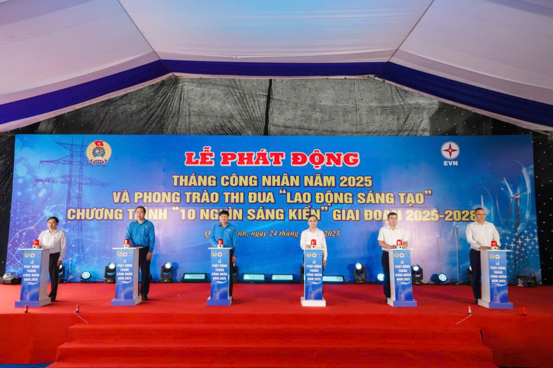 Công ty Cổ phần Nhiệt điện Quảng Ninh đăng cai tổ chức các phong trào thi đua sôi nổi -0