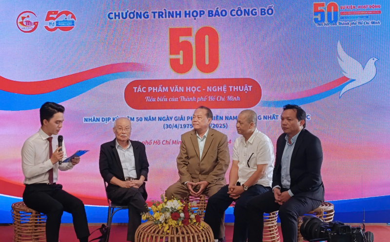 TP Hồ Chí Minh công bố 50 tác phẩm văn học nghệ thuật tiêu biểu -0