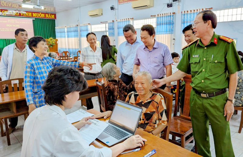 Thu nhận mẫu ADN thân nhân Liệt sĩ chưa xác định danh tính trên địa bàn tỉnh An Giang -0