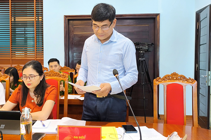 Công an Bắc Giang tổ chức Hội nghị lấy ý kiến đóng góp vào các dự thảo Luật do Bộ Công an chủ trì soạn thảo -0