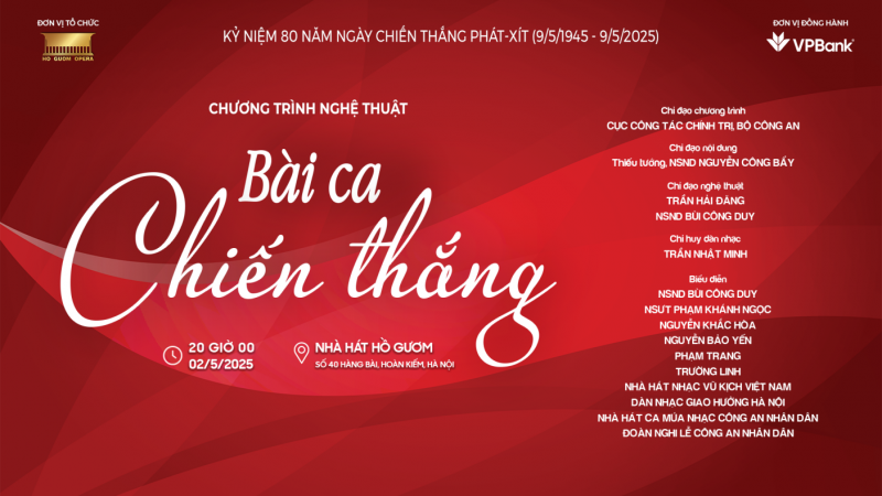 Hoà nhạc “Bài ca chiến thắng” kỷ niệm 80 năm chiến thắng phát xít -0