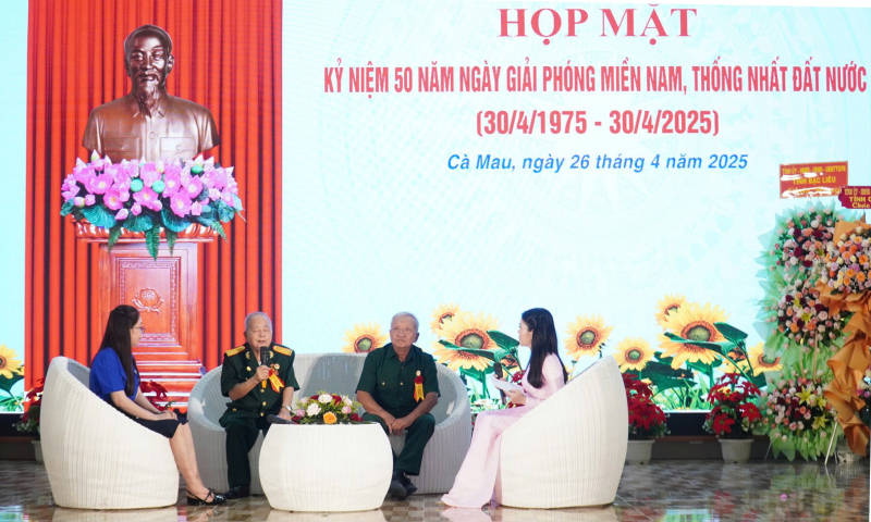 Cà Mau tổ chức họp mặt kỷ niệm 50 năm Ngày Giải phóng miền Nam, thống nhất đất nước  -0