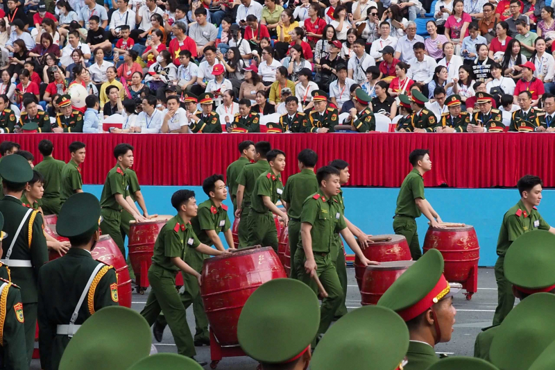 Cập nhật hình ảnh buổi tổng duyệt diễu binh, diễu hành -1