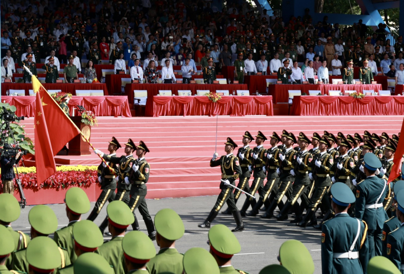 Đặc sắc hình ảnh diễu binh, diễu hành trong buổi tổng duyệt -2