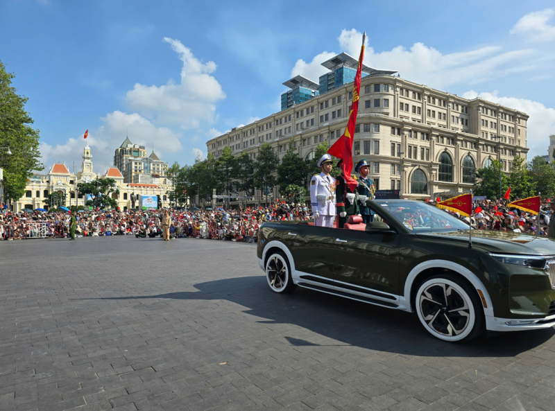 Đặc sắc hình ảnh diễu binh, diễu hành trong buổi tổng duyệt -5