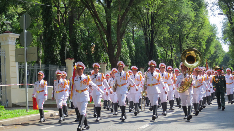 Đặc sắc hình ảnh diễu binh, diễu hành trong buổi tổng duyệt -10