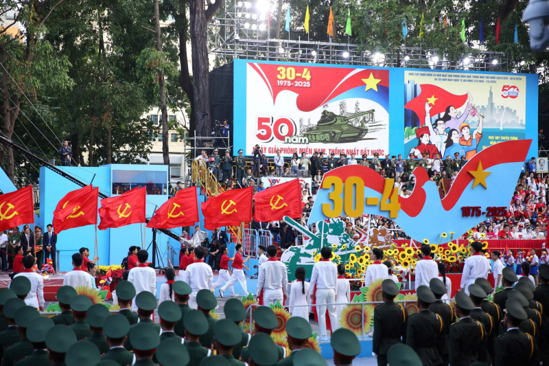 Đặc sắc hình ảnh diễu binh, diễu hành trong buổi tổng duyệt -4