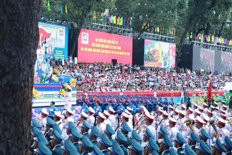 Đặc sắc hình ảnh diễu binh, diễu hành trong buổi tổng duyệt -11