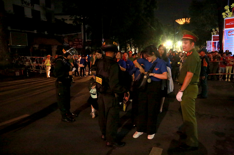 Sẵn sàng đảm bảo an ninh trật tự cho buổi tổng duyệt diễu binh, diễu hành -1