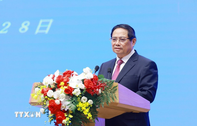Thông cáo báo chí chung nhân chuyến thăm của Thủ tướng Nhật Bản Ishiba Shigeru -0