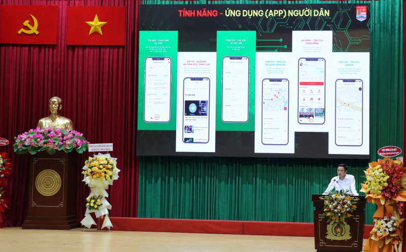 Công an TP Hồ Chí Minh ra mắt Hệ thống cảnh báo khẩn cấp về an ninh trật tự  -0