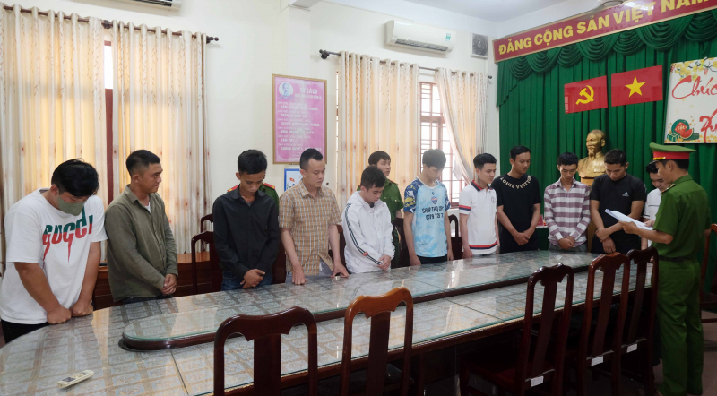 Khởi tố 19 đối tượng tổ chức sử dụng và mua bán trái phép chất ma túy -0