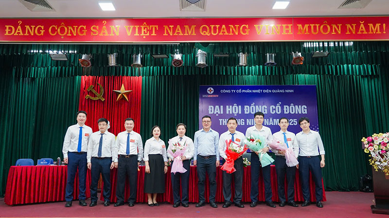 Công ty cổ phần Nhiệt điện Quảng Ninh tổ chức thành công Đại hội đồng cổ đông thường niên năm 2025 -0
