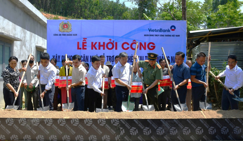 Khởi công xây dựng 50 căn nhà hỗ trợ hộ nghèo tại tỉnh Quảng Nam -0