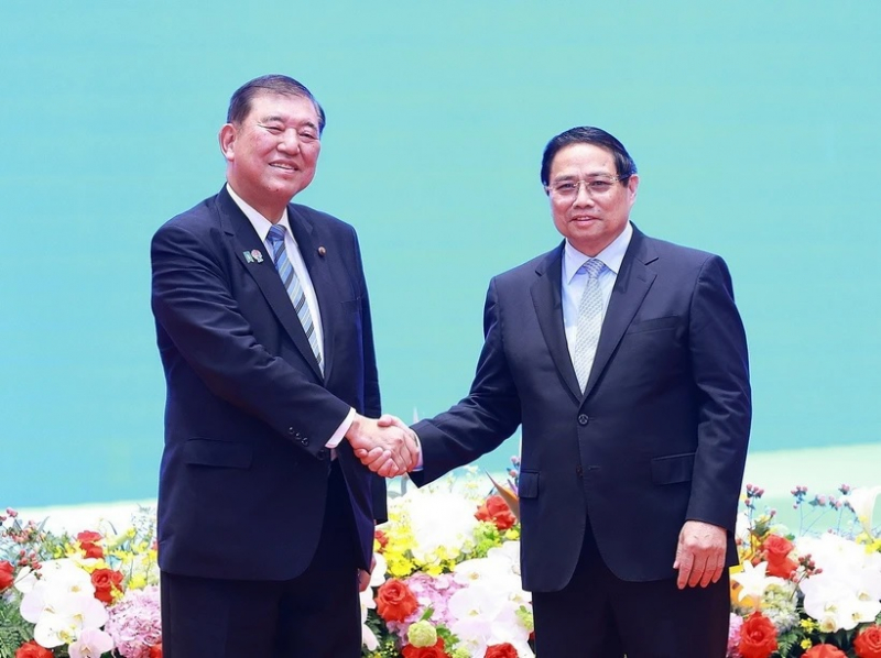 Thủ tướng Nhật Bản kết thúc tốt đẹp chuyến thăm chính thức Việt Nam -0