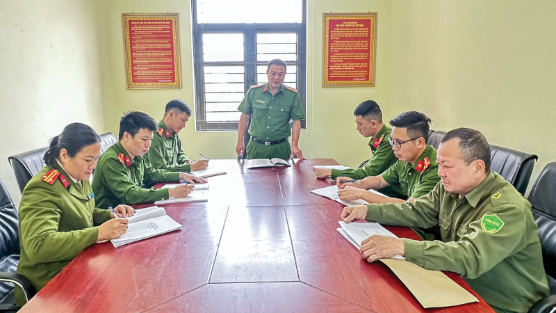Những đổi thay ở Công an cấp xã_Sodacbiet_T22-23 -0