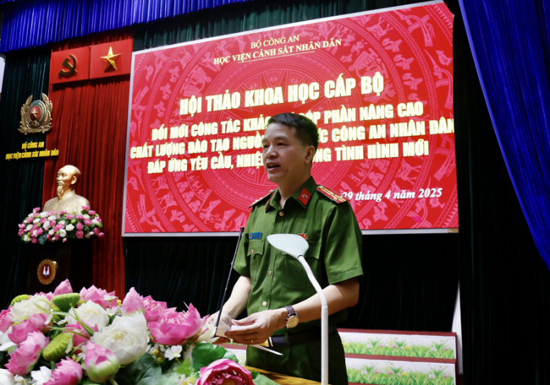 Đổi mới công tác khảo thí góp phần nâng cao chất lượng đào tạo nguồn nhân lực trong CAND -0