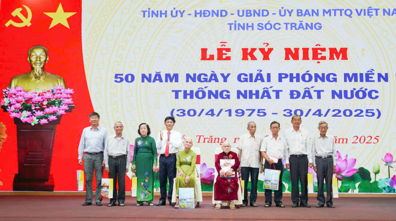 Sóc Trăng kỷ niệm 50 năm Ngày Giải phóng miền Nam, thống nhất đất nước -0