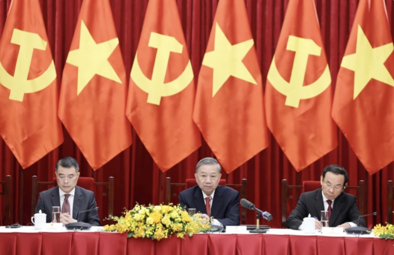 Tổng Bí thư Tô Lâm tiếp Trưởng đoàn các chính đảng các nước -0
