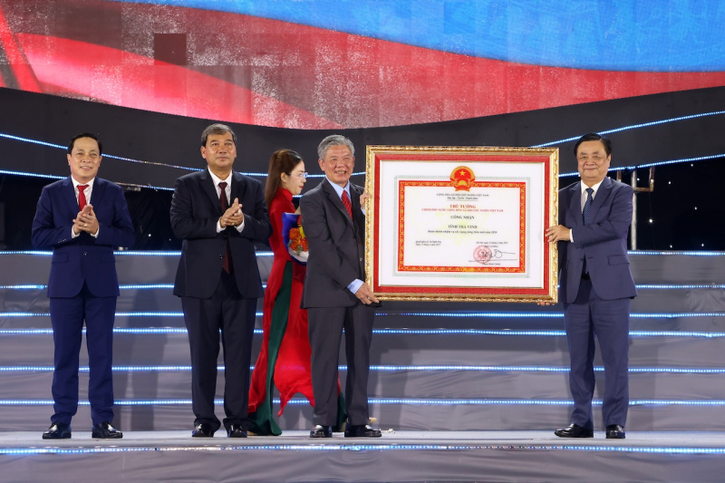 Tỉnh Trà Vinh đón nhận Huân chương Hồ Chí Minh -0