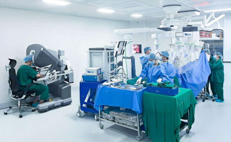 BVĐK Tâm Anh đưa vào hoạt động “Siêu Robot” phẫu thuật hiện đại nhất Đông Nam Á -0