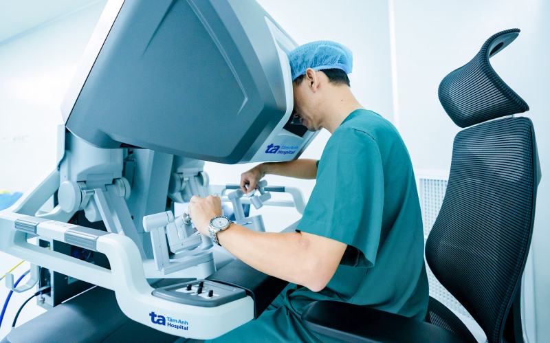BVĐK Tâm Anh đưa vào hoạt động “Siêu Robot” phẫu thuật hiện đại nhất Đông Nam Á -0