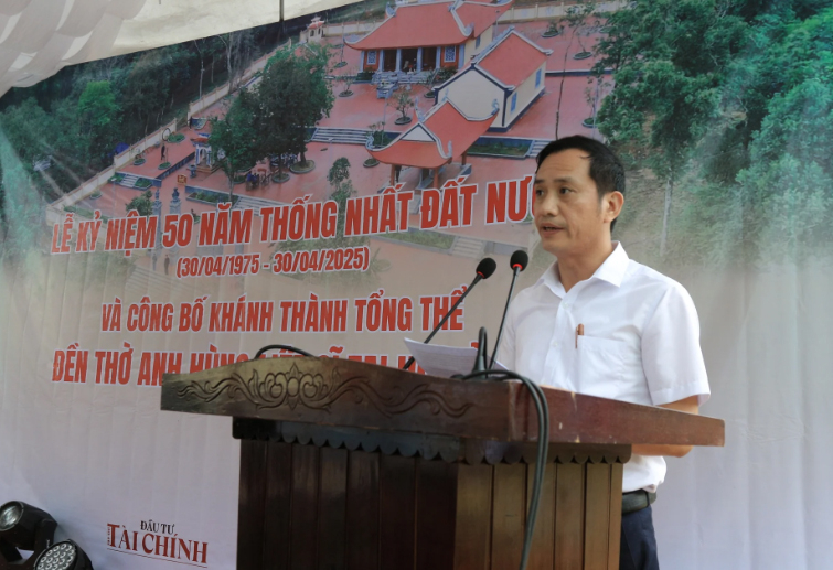Công bố Khánh thành tổng thể Đền thờ anh hùng liệt sỹ tại hồ Kẻ Gỗ -0