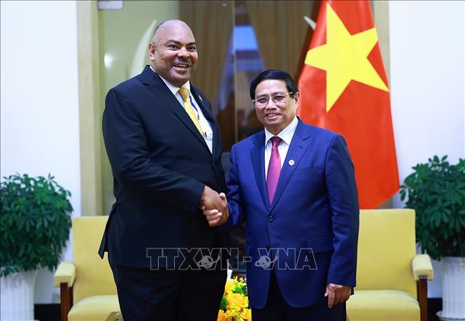 Thủ tướng Phạm Minh Chính tiếp Bộ trưởng Ngoại giao và hợp tác Đông Phi của Tazania -0