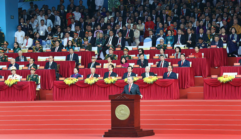 Diễn văn của Tổng Bí thư Tô Lâm tại Lễ kỷ niệm 50 năm Ngày Giải phóng miền Nam, thống nhất đất nước -0