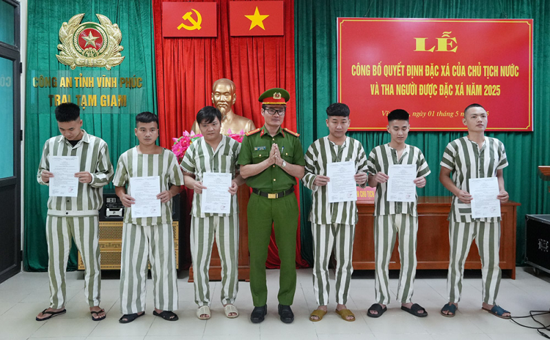 Đặc xá – Ngày về sớm của phạm nhân biết hối cải -0