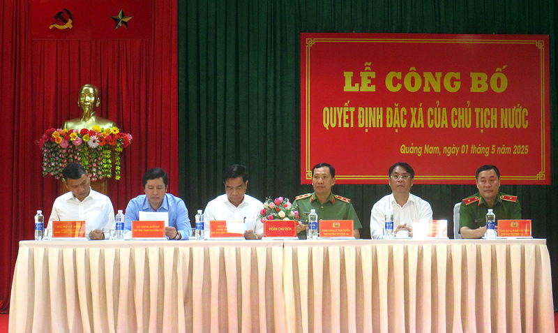 Tạo điều kiện thuận lợi nhất để người được đặc xá nhanh chóng tái hòa nhập cộng đồng -0