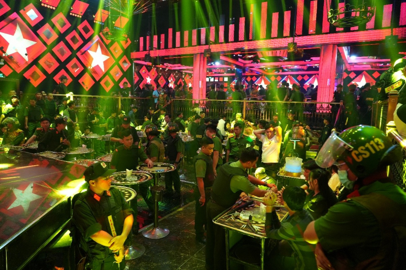 Phát hiện chủ quán bar Paris Night Club và hàng chục người dương tính với ma túy -0