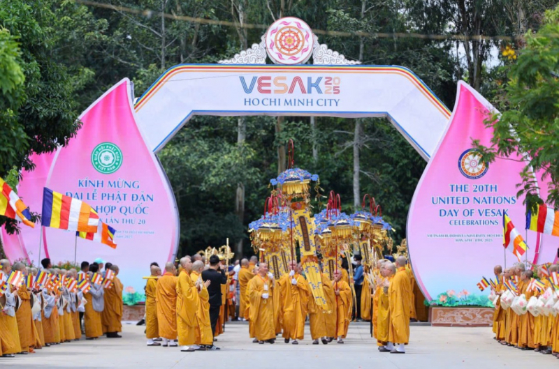 2.700 đại biểu tham dự Đại lễ Vesak Liên hợp quốc 2025 tại TP Hồ Chí Minh -0