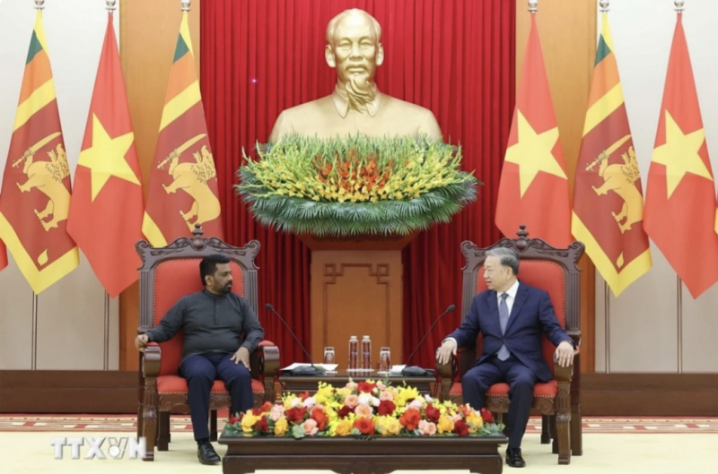 Tổng Bí thư: Việt Nam mong muốn đồng hành và hợp tác với Sri Lanka -0