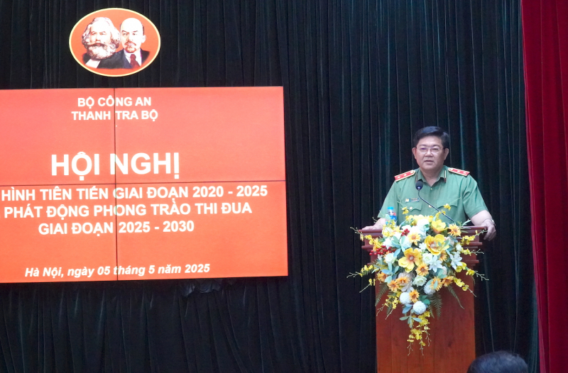 Thanh tra Bộ Công an tuyên dương các điển hình tiên tiến -0