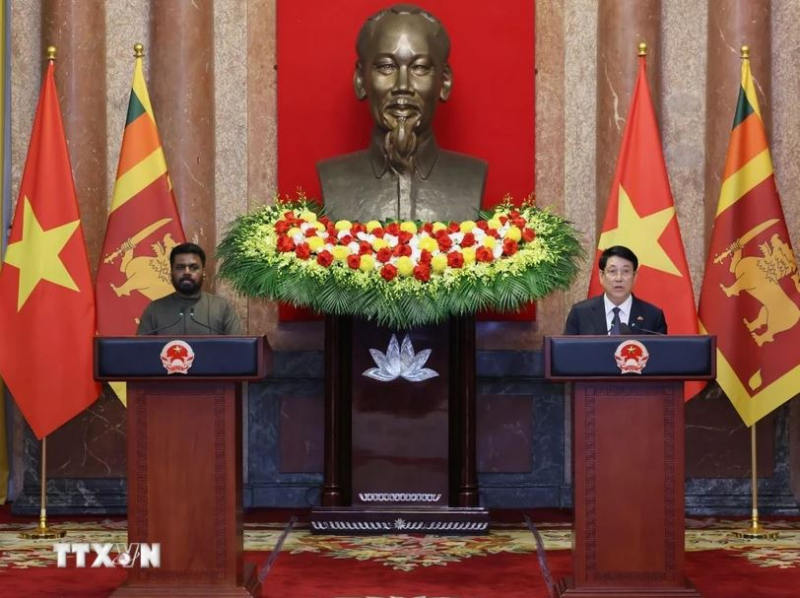 Việt Nam và Sri Lanka cam kết thúc đẩy hợp tác theo hướng rộng mở và đột phá hơn -0