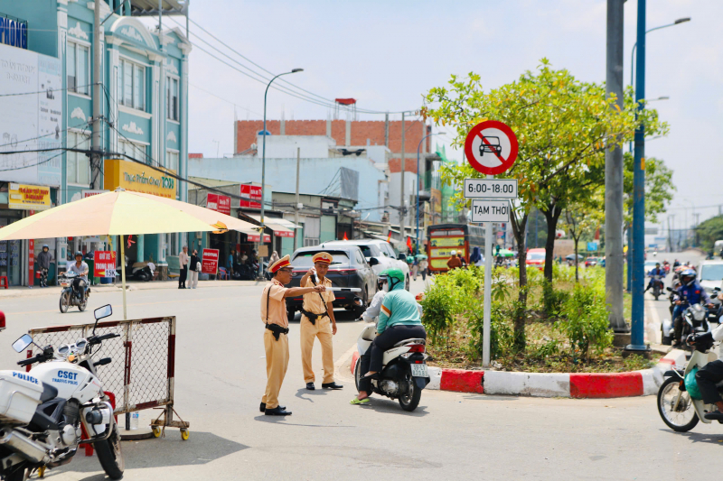 Công an TP Hồ Chí Minh kiểm tra công tác bảo đảm ANTT tại Đại lễ Phật đản Vesak 2025 -4