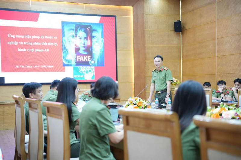 Nâng cao nhận thức nhằm đổi mới nội dung giảng dạy về tâm lý tội phạm mạng -0