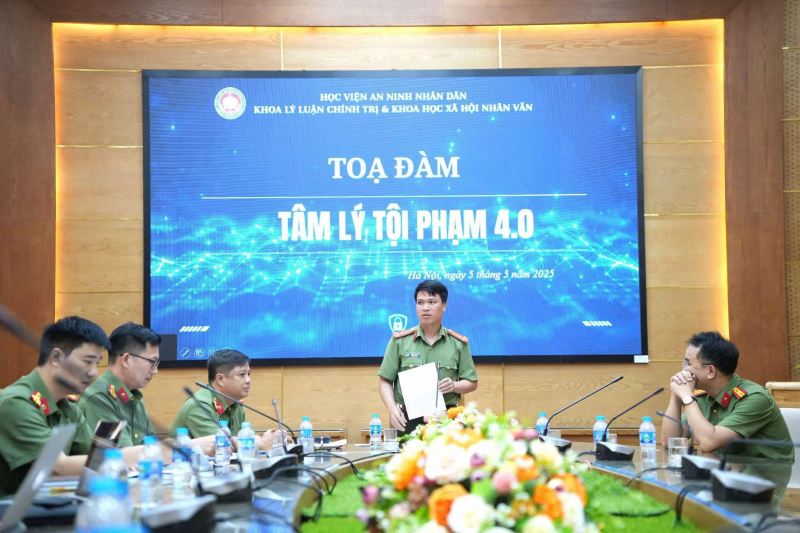 Nâng cao nhận thức nhằm đổi mới nội dung giảng dạy về tâm lý tội phạm mạng -0