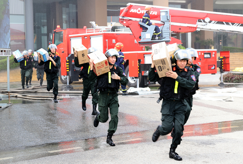 Ninh Bình: Diễn tập phương án chữa cháy và cứu nạn, cứu hộ quy mô cấp tỉnh năm 2025 -0