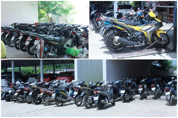 Lật tẩy thủ đoạn tinh vi đường dây trộm cắp, tiêu thụ xe máy xuyên quốc gia -0