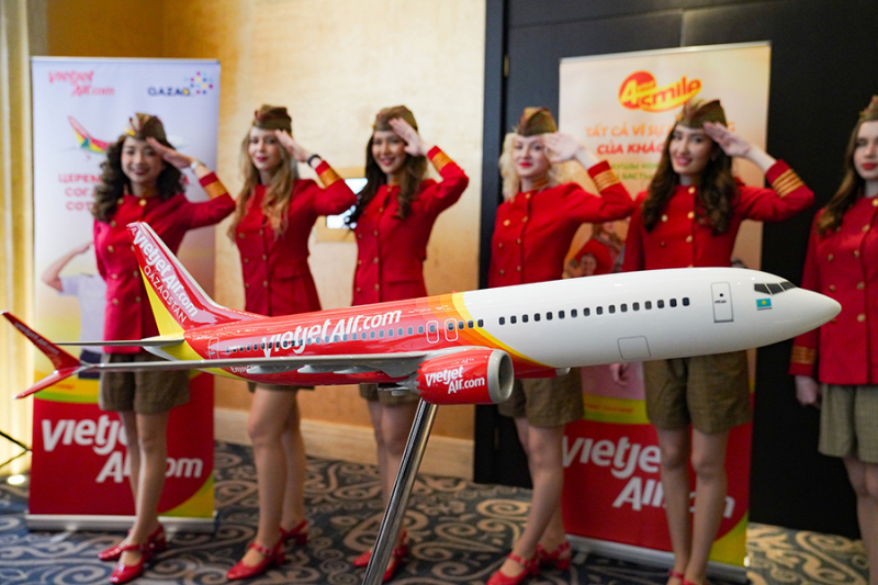 Vietjet ra mắt hãng hàng không Vietjet Qazaqstan -0