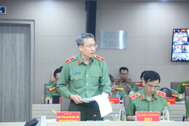 Quán triệt chủ trương, định hướng sửa đổi, bổ sung một số điều của Hiến pháp năm 2013 trong CAND -0