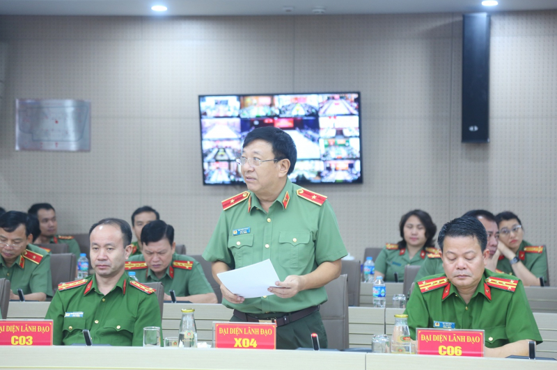 Quán triệt chủ trương, định hướng sửa đổi, bổ sung một số điều của Hiến pháp năm 2013 trong CAND -0