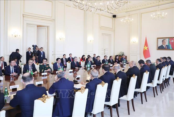 Tổng Bí thư Tô Lâm đề xuất 5 giải pháp tạo đột phá, thúc đẩy hợp tác Việt Nam - Azerbaijan -0