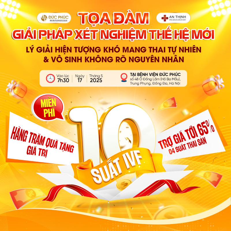 Bệnh viện Đức Phúc - An Thịnh tổ chức tọa đàm về giải pháp xét nghiệm vô sinh thế hệ mới -0